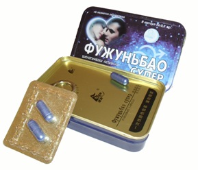 БАД 'Фужуньбао супер' купить со скидкой в секс шопе  Препараты  Препараты для мужчин